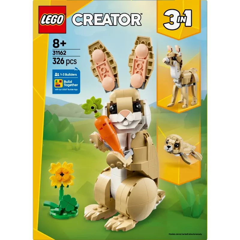 LEGO CREATOR 3 EN 1 31162 Conejito adorable