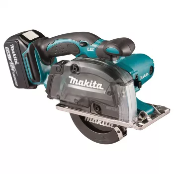 Sierra circular portátil Makita DCS552RTJ 13,6 cm negro, menta 3600 rpm