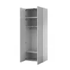 Armario ropero cama meble PAFOS 2D BASE 90×55,5×45 cm blanco mate, 2 puertas