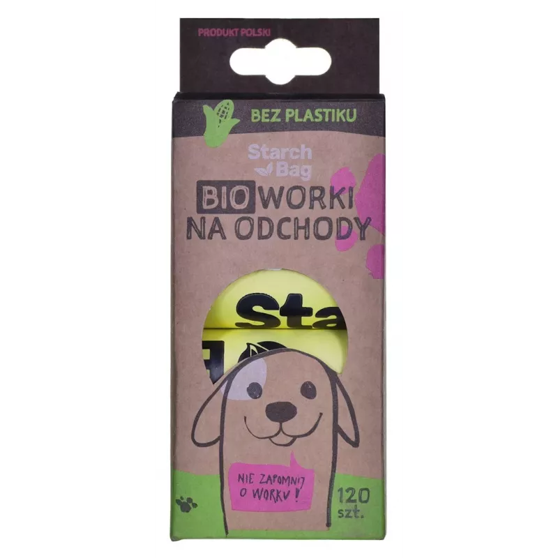 STARCH BAG - Bolsas para excrementos de perro - 8 x 15