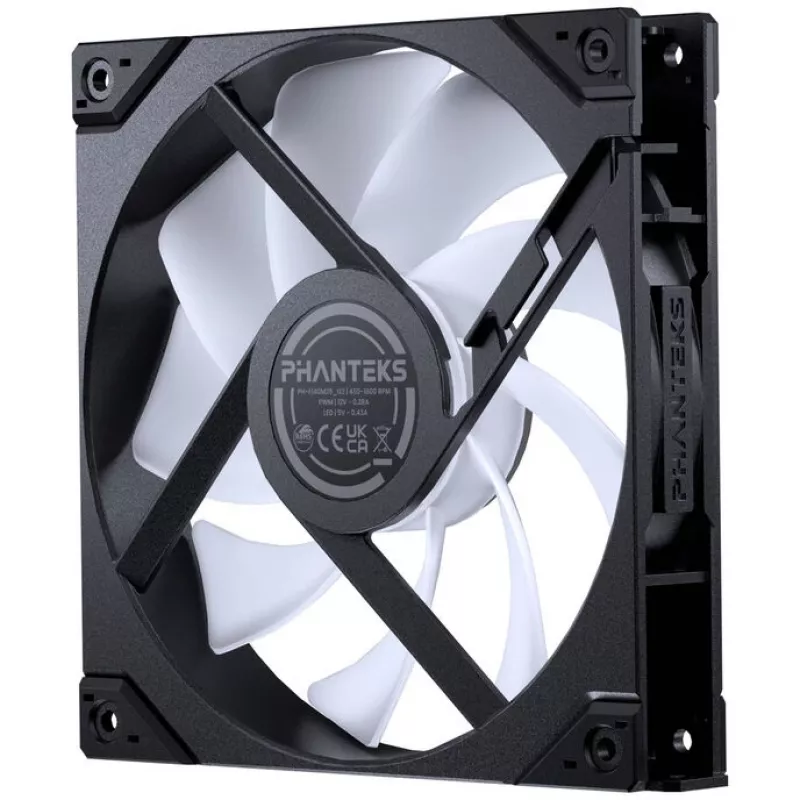 Ventilador de caja Phanteks M25 Gen2 PWM D-RGB 140mm - negro