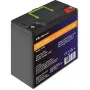 Qoltec 53702 Batería LiFePO4 de litio-hierro-fosfato | 12,8V | 24Ah | 307,2Wh | BMS