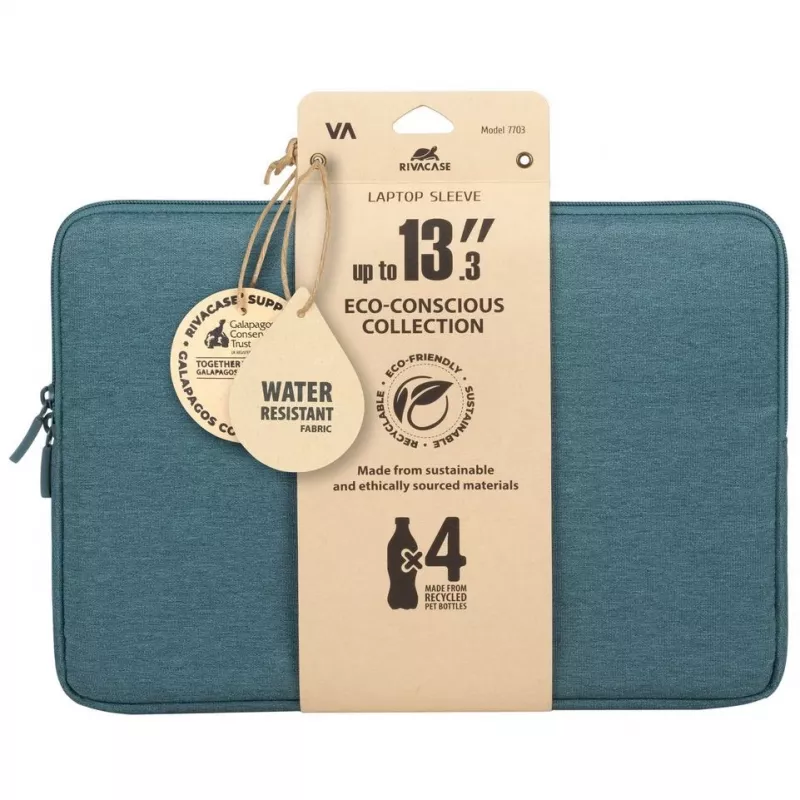 Funda tipo sleeve Rivacase Suzuka 7703 35,6 cm aqua