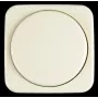 BUSCH-JAEGER Placa central regulador giratorio dimmer 2115-212 Duro 2000 SI blanco 2115-212 (6599-0-1334)