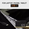 Cargador QOLTEC 65W GaN Super Fast slim PD 5-20V 3,25A USB-C
