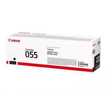 Cartucho de tóner Canon 055 1 unidad original negro