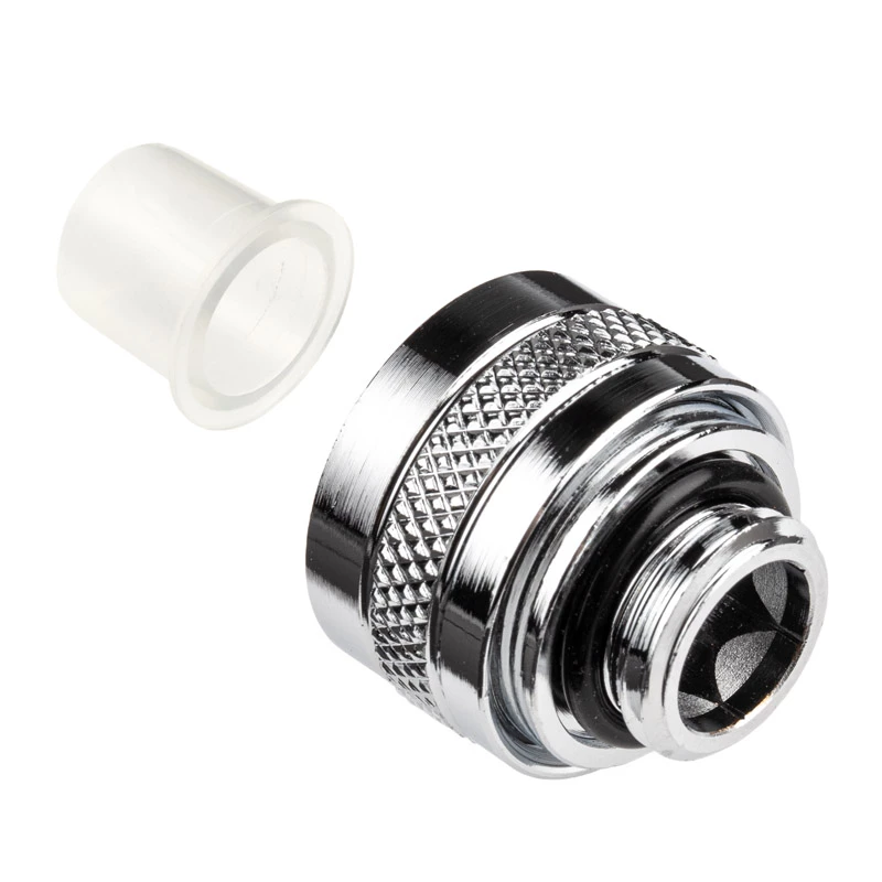 Conector Alphacool Eiszapfen PRO 17470 para tubo HardTube de 13 mm, G1/4, cromado