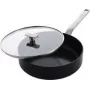 Sartén GreenPan CC007086-001 — sartén multiusos redonda, 26 cm, negra