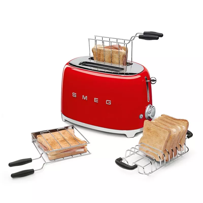 Smeg Tostadora 50's Style TSF01RDEU Rojo