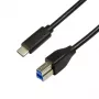 Logilink CU0163 Cable USB, negro
