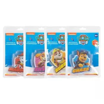Set de compresas de gel frío/calor Paw Patrol, 4 uds. – almohadillas de gel reutilizables para terapia de frío o calor