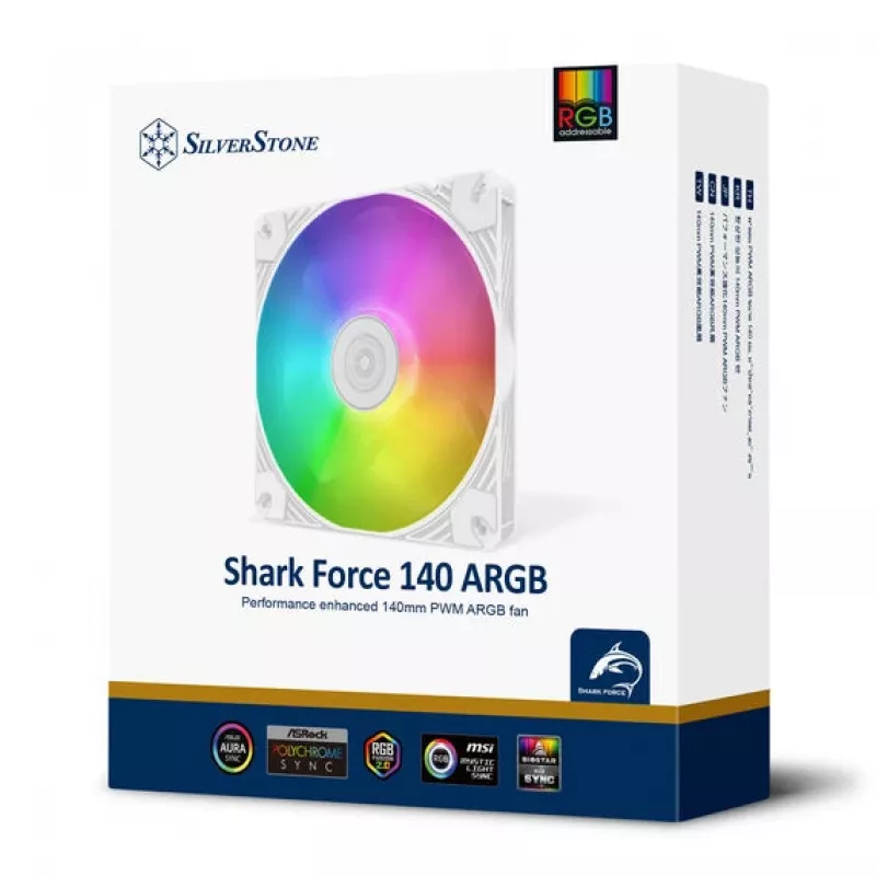 Ventilador SILVERSTONE SST-SF140W-ARGB 140 mm con iluminación ARGB