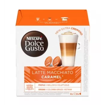Nescafe Dolce Gusto Caramel Latte Macchiato café, 16 cápsulas