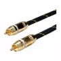 ROLINE GOLD cable de conexión RCA simplex conector macho / conector macho, Blanco 5,0m (11.09.4252)
