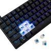 Teclado mecánico White Shark GK-005121 con iluminación RGB y switches azules