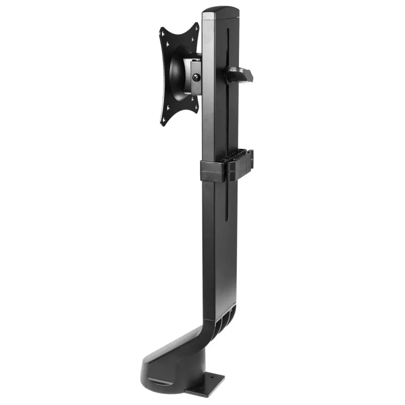 Soporte de monitor Maclean MC-853 para 1 pantalla, soporte de mesa con soporte de mesa para ordenador de 17 a 32 inch VESA 75x75 100x100 hasta 8 kg (para 1 pantalla)