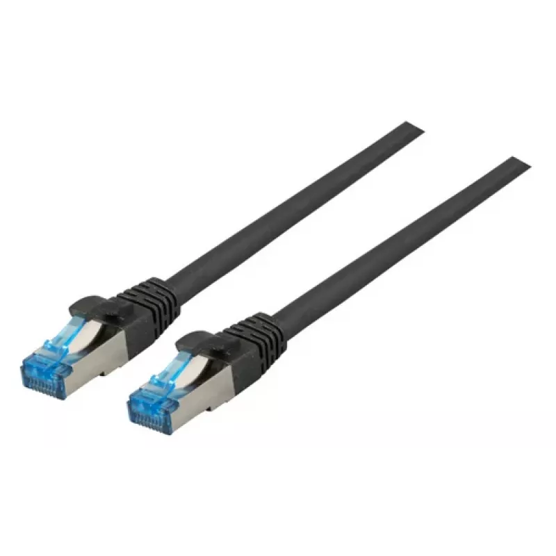Cable de red EFB Elektronik K5525FSW.3 RJ-45 Cat6a 3 m negro