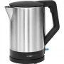 Hervidor de agua Clatronic 1,5 L 2200 W Negro Acero inoxidable