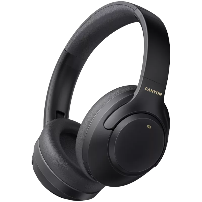 Auriculares inalámbricos CANYON OnRiff 6 con Bluetooth, cancelación activa de ruido ANC, micrófono integrado, larga autonomía de batería, diseño ergonómico