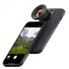 Objetivo fotográfico ShiftCam LU-WD-016-23-EF objetivo gran angular 16 mm negro dorado