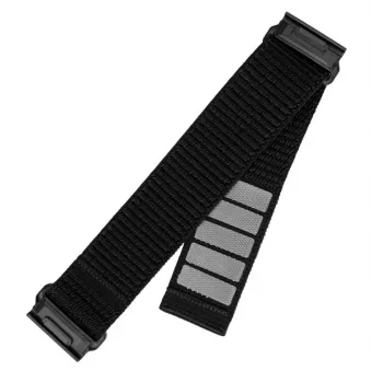 Correa de nailon QuickFit de 26 mm de repuesto FIXED para Garmin, negra