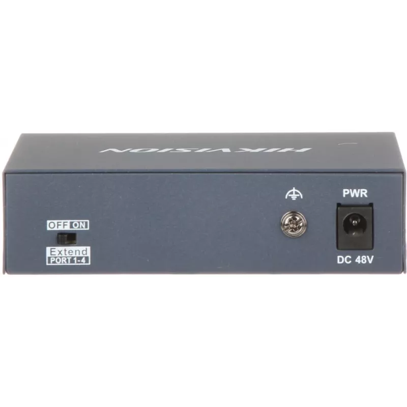 Hikvision DS-3E0105P-E/M(B) switch de red L2 Fast Ethernet (10/100) Power over Ethernet (PoE) gris