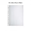 AD Class funda perforada Orange Peel A5 40 micras, bolsa de 100 uds.