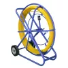 Varilla pasacables Extralink Pilot 9mm 100m fibra de vidrio FRP amarilla