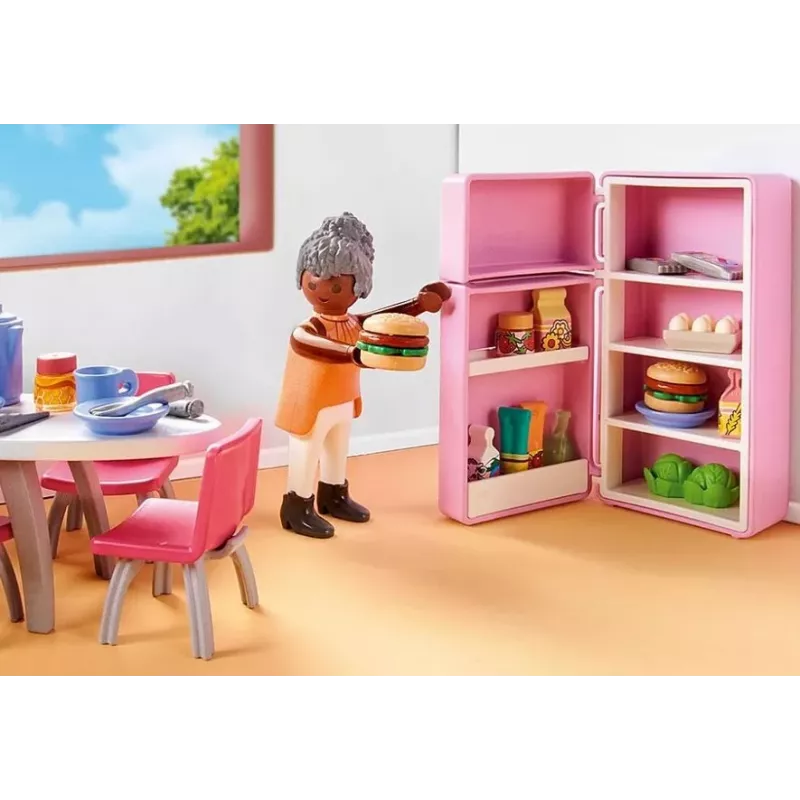 Cocina Playmobil My Life Kitchen 71608 multicolor plástico 4-10 años