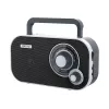Camry CR 1140b radio portátil, AM/FM, analógica, negro/gris
