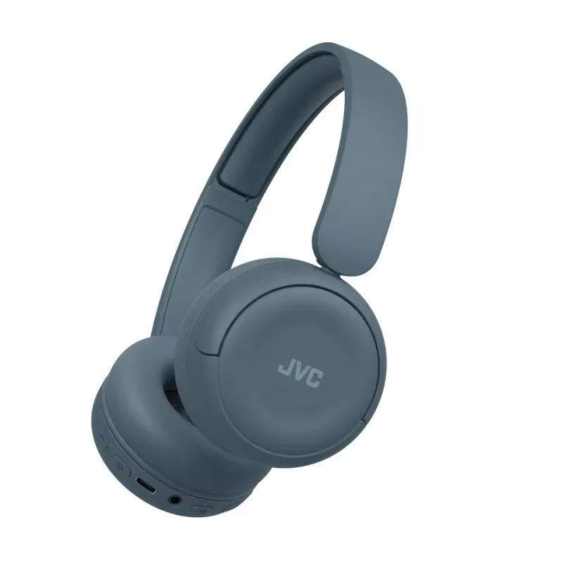 Auriculares JVC HA-S59W — con cable e inalámbricos Bluetooth, supraaurales, diadema, 20–20000 Hz, cable de 1,2 m, azul