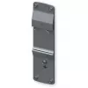 Kit de montaje TELTONIKA PR5MEC24 — aluminio y acero inoxidable, acabado plateado