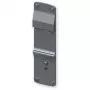 Kit de montaje TELTONIKA PR5MEC24 — aluminio y acero inoxidable, acabado plateado