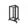 Rack de pie LANBERG OR01-6822-B 22U, 600 mm ancho x 800 mm fondo, negro, capacidad de carga 600 kg