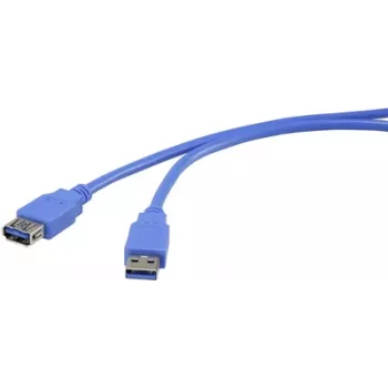Cable de extensión USB Renkforce 1420708 — conector macho USB Type-A a conector hembra, USB 3.0, 5 V