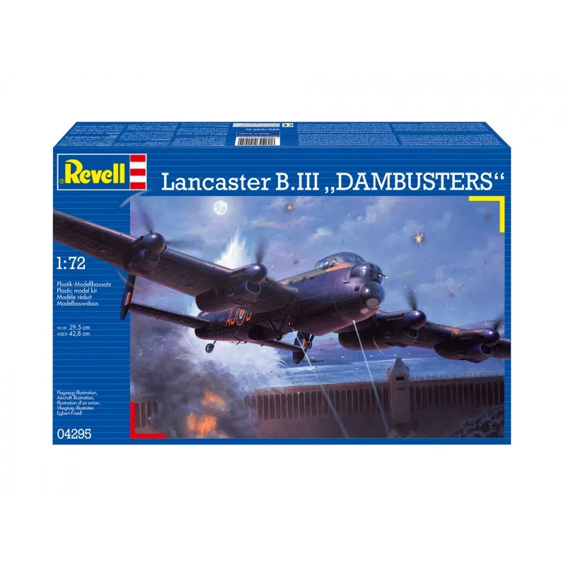 Revell Lancaster B. III Dambusters (04295) escala 1:72 maqueta de avión de plástico