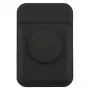 Cartera magnética para tarjetas UniQ Flixa — compatible con MagSafe, negra (Jet Black)