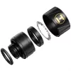 Racor HYTE FIT-001 sistema de refrigeración para PC latón silicona acero negro