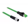 Cable de red DeLOCK 85438 RJ45 Ethernet Cat6 2m negro