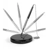Bolígrafo de mesa Forpus 0,7 mm, negro, con cadena 1207-009