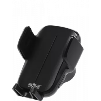 Cargador inalámbrico KRAM Fix2Car 15W para smartphones de 61–86 mm, soporte de coche orientable