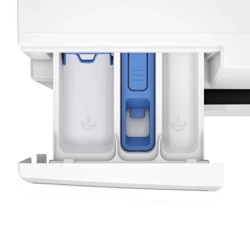Lavadora BEKO BM3WFSU37013WW, 7 kg, clase energética A, 49,6 cm, 1000 rpm, motor inverter, Steam Cure