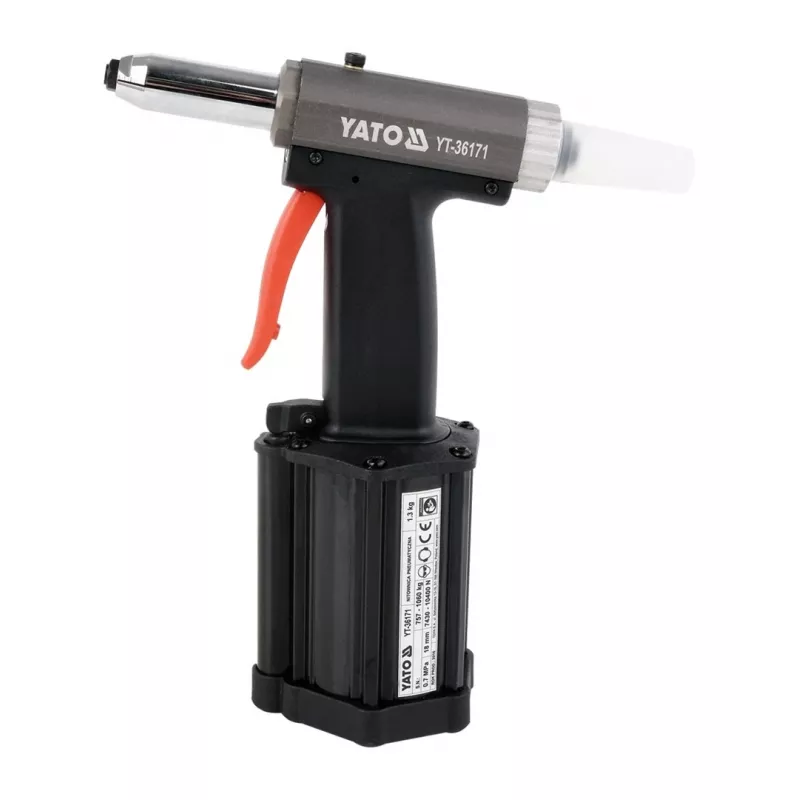 YATO REMACHADORA NEUMÁTICA 2.4-5.0mm 36171