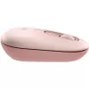 Logitech POP Icon Combo - Conjunto de teclado y ratón - Inalámbrico - Bluetooth LE - QWERTY - US International - rosé, Off-White (920-013142)
