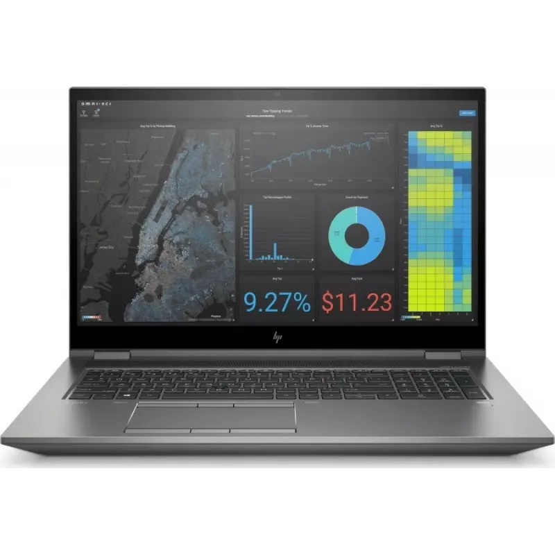 Portátil HP Zbook Fury 17 G7 / i7 / RAM 64 GB / SSD / 17,3″ FHD (reacondicionado)