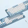 IQUNIX F97 Wintertide teclado gaming inalámbrico, RGB, interruptores MX Brown, US