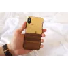Funda para smartphone man and wood para iPhone X/XS — modelo mare, negro