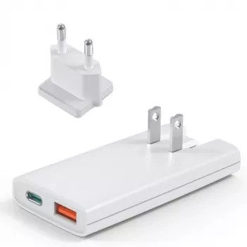 Cargador de viaje CHOETECH GaN USB-C, USB-A: 67W, PD