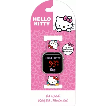 Reloj digital LED jono toys Hello Kitty HK50201 — reloj infantil de pulsera, indicación de hora LED