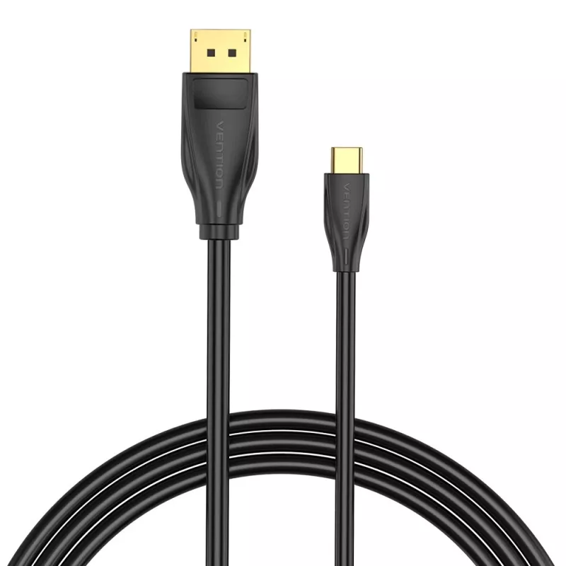 Cable Vention USB-C a DisplayPort 8K 2 m, USB Type-C a DP, negro